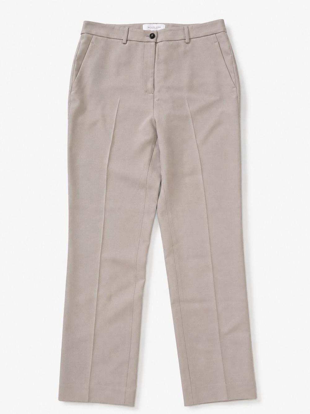 Michael Kors Collection Samantha Double Crepe Sablé Pants Sand Size 6